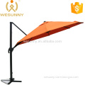 High Quality Outdoor Polyester Fabric Big Roma Sun Umbrella With Cross Base
